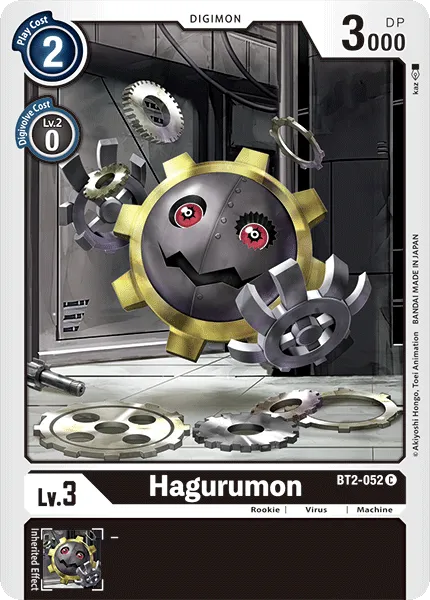 Hagurumon &mdash; Digimon Card Game card