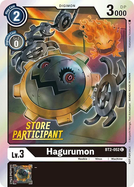 Hagurumon &mdash; Digimon Card Game card