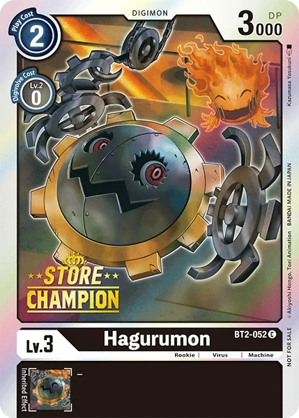 Hagurumon &mdash; Digimon Card Game card