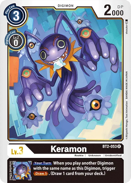 Keramon &mdash; Digimon Card Game card