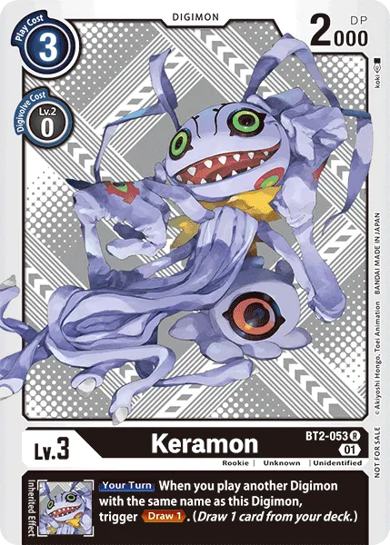 Keramon &mdash; Digimon Card Game card