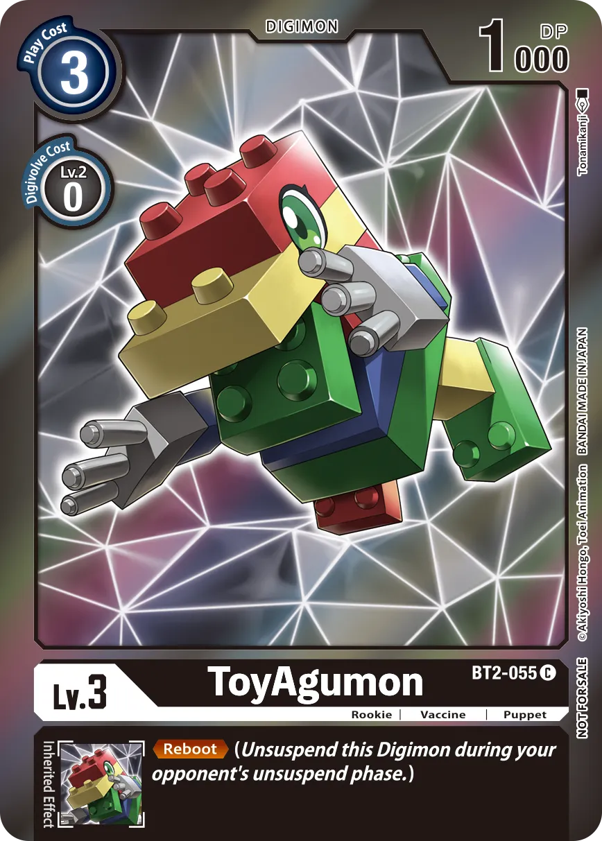 ToyAgumon &mdash; Digimon Card Game card