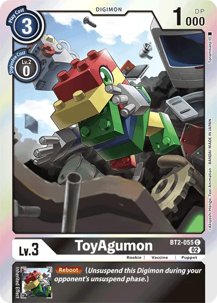 ToyAgumon &mdash; Digimon Card Game card