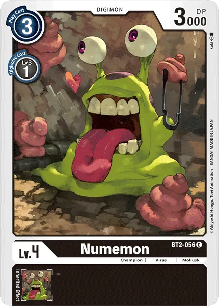 Numemon &mdash; Digimon Card Game card