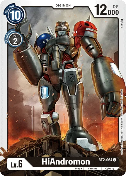 HiAndromon &mdash; Digimon Card Game card