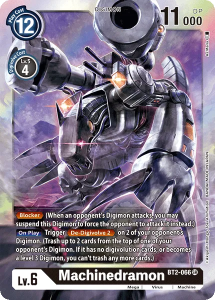 Machinedramon &mdash; Digimon Card Game card