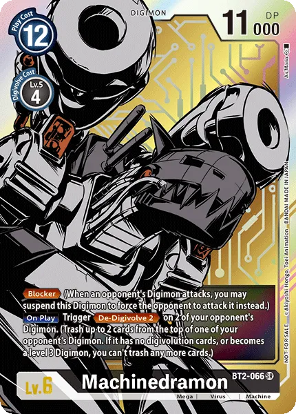 Machinedramon &mdash; Digimon Card Game card