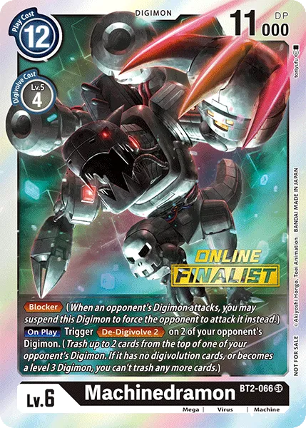 Machinedramon &mdash; Digimon Card Game card