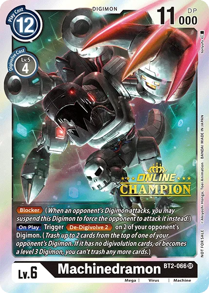 Machinedramon &mdash; Digimon Card Game card