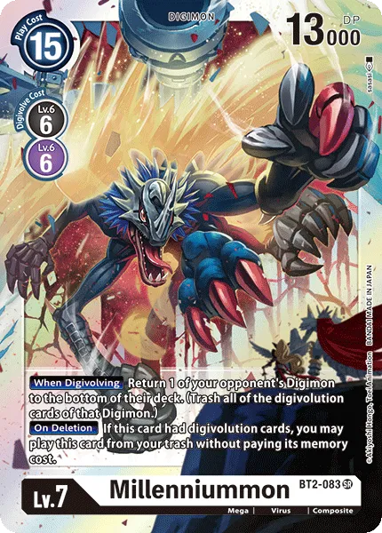 Millenniummon &mdash; Digimon Card Game card