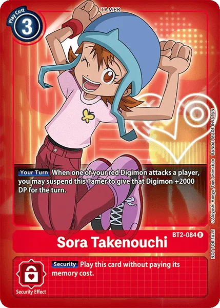 Sora Takenouchi &mdash; Digimon Card Game card