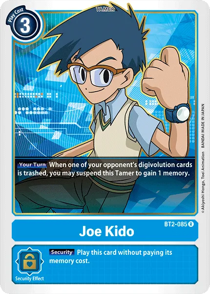 Joe Kido &mdash; Digimon Card Game card