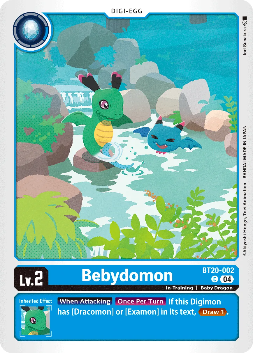 Bebydomon &mdash; Digimon Card Game card