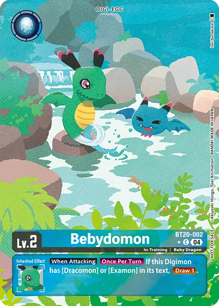 Bebydomon &mdash; Digimon Card Game card