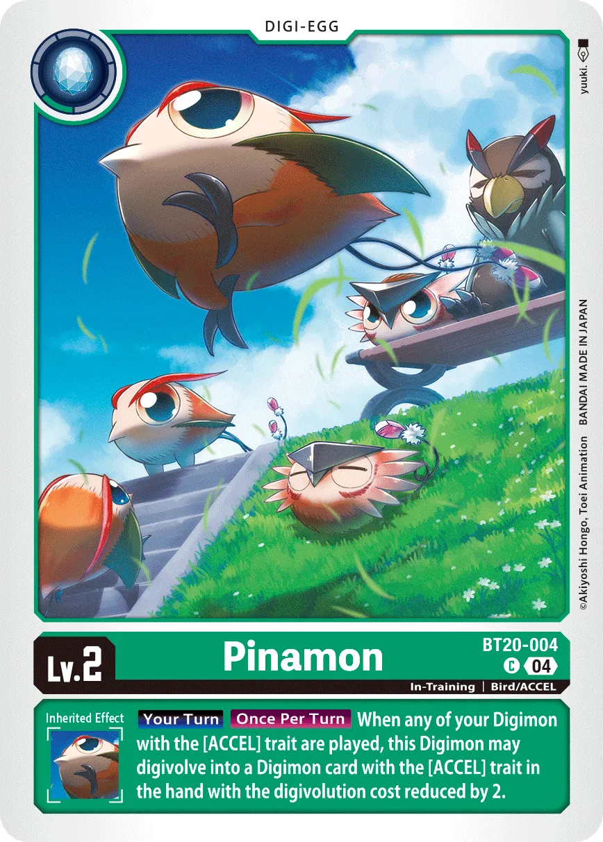 Pinamon &mdash; Digimon Card Game card