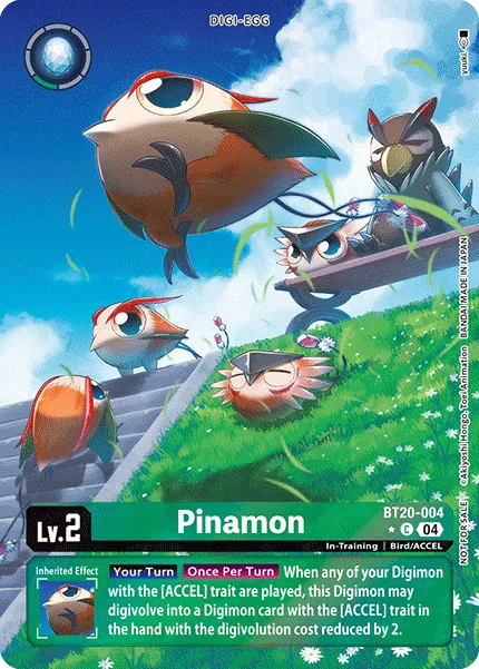 Pinamon &mdash; Digimon Card Game card