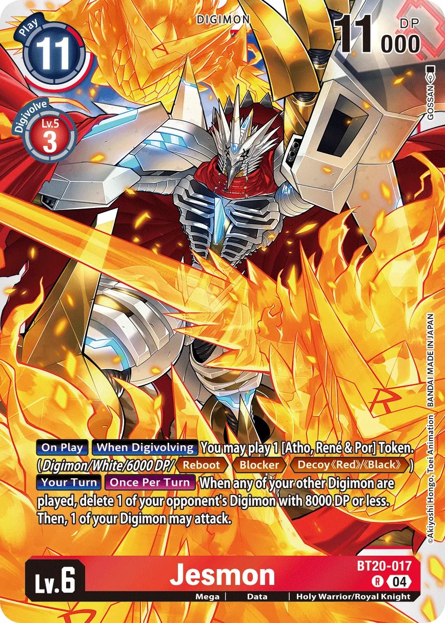 Jesmon &mdash; Digimon Card Game card