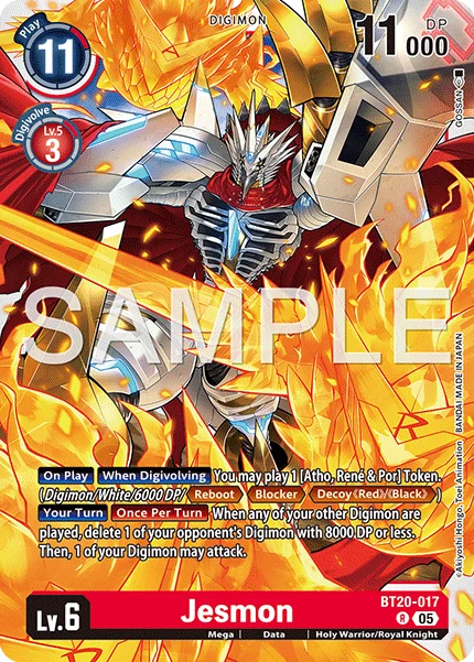 Jesmon &mdash; Digimon Card Game card