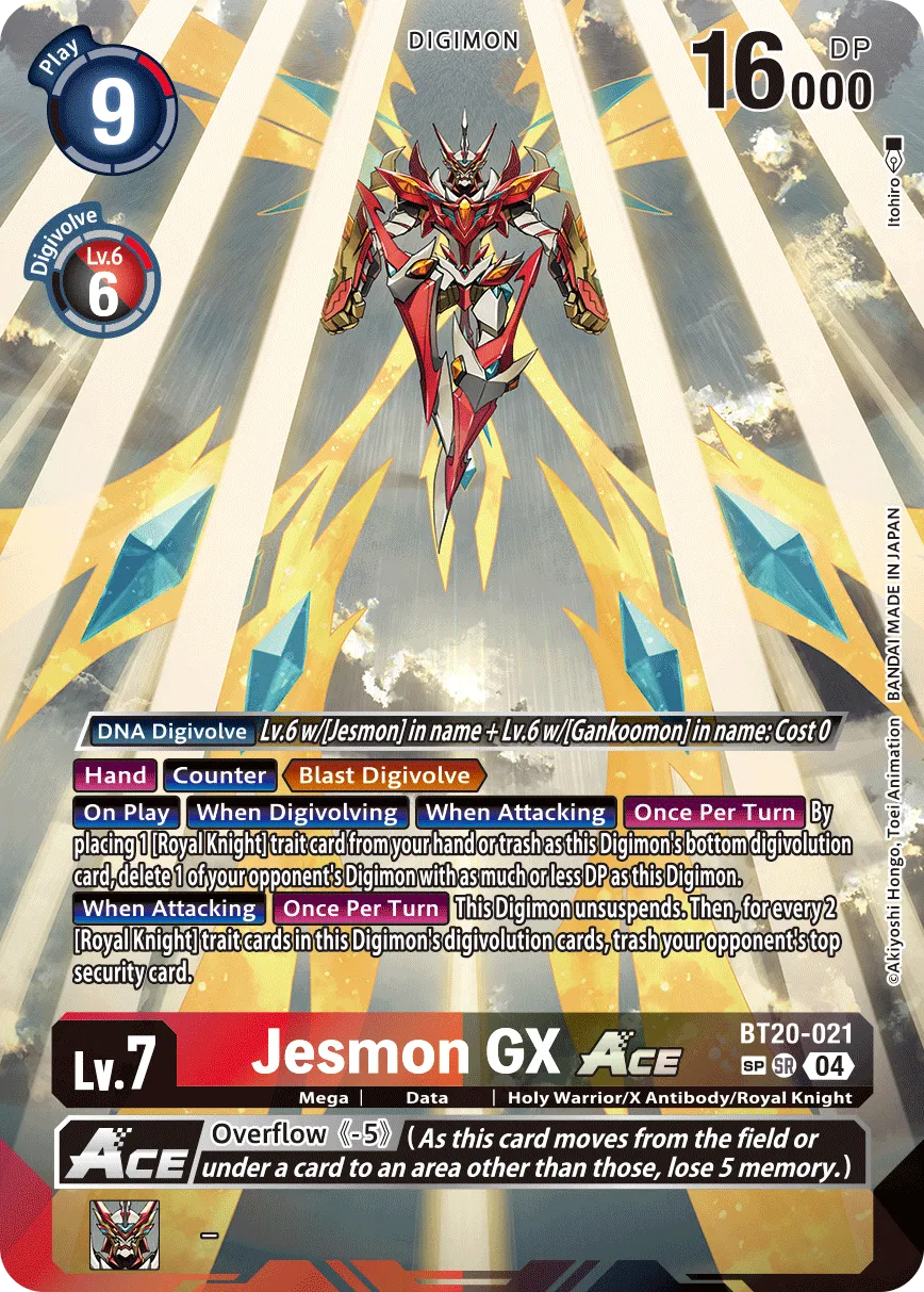 Jesmon GX ACE &mdash; Digimon Card Game card