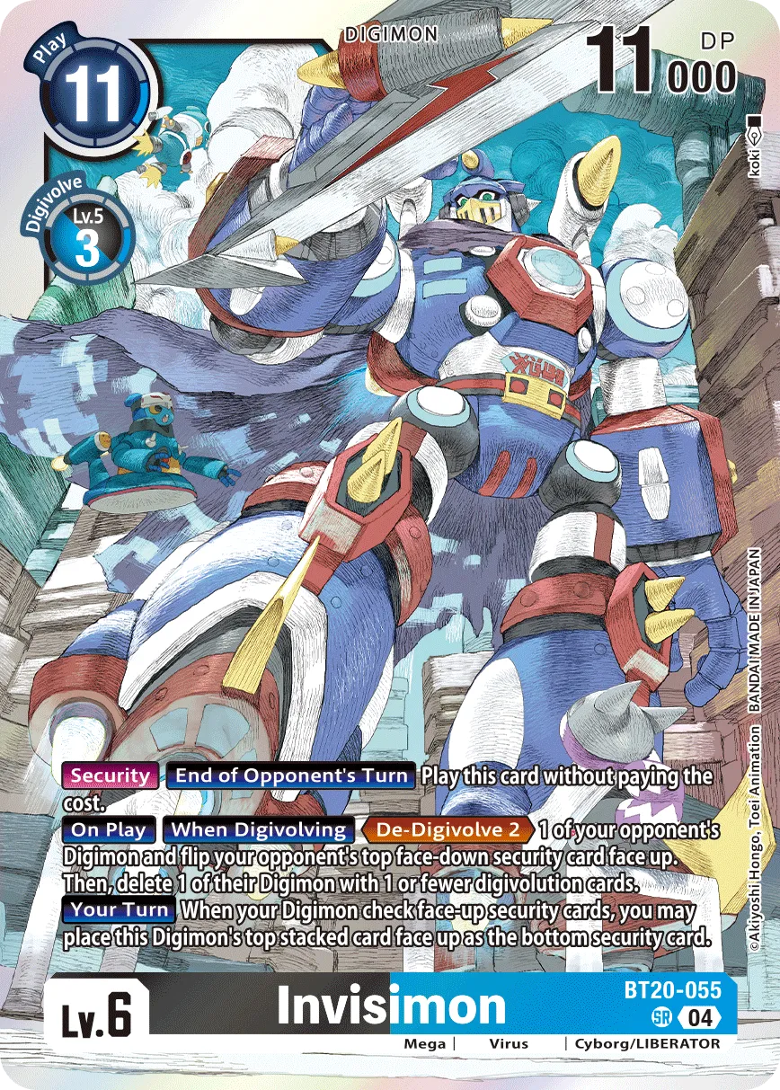 Invisimon &mdash; Digimon Card Game card