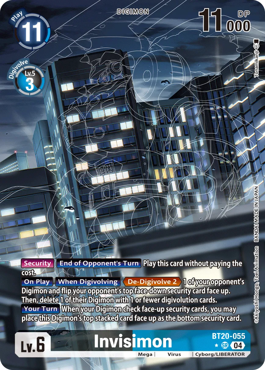 Invisimon &mdash; Digimon Card Game card