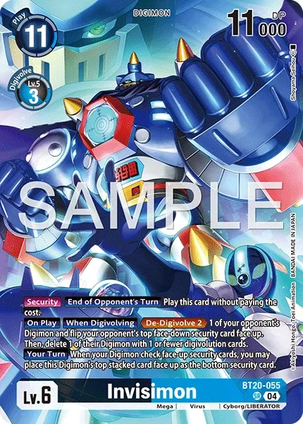 Invisimon &mdash; Digimon Card Game card
