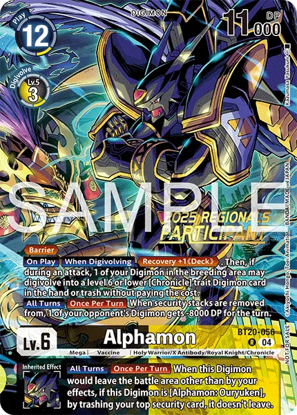 Alphamon &mdash; Digimon Card Game card