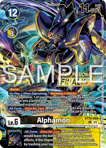 Alphamon &mdash; Digimon Card Game card