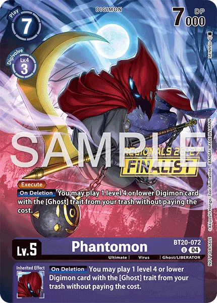 Phantomon &mdash; Digimon Card Game card