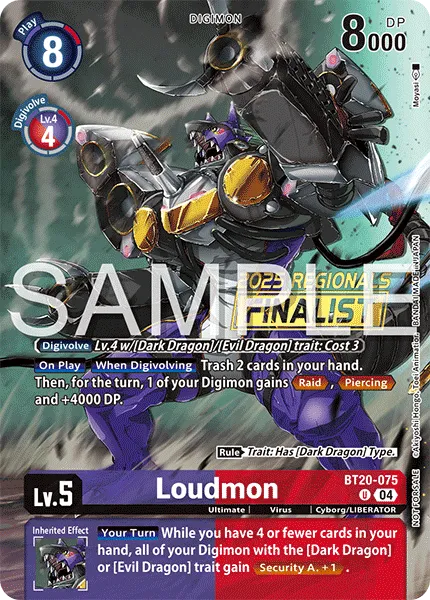 Loudmon &mdash; Digimon Card Game card