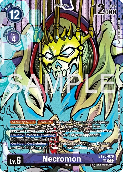 Necromon &mdash; Digimon Card Game card