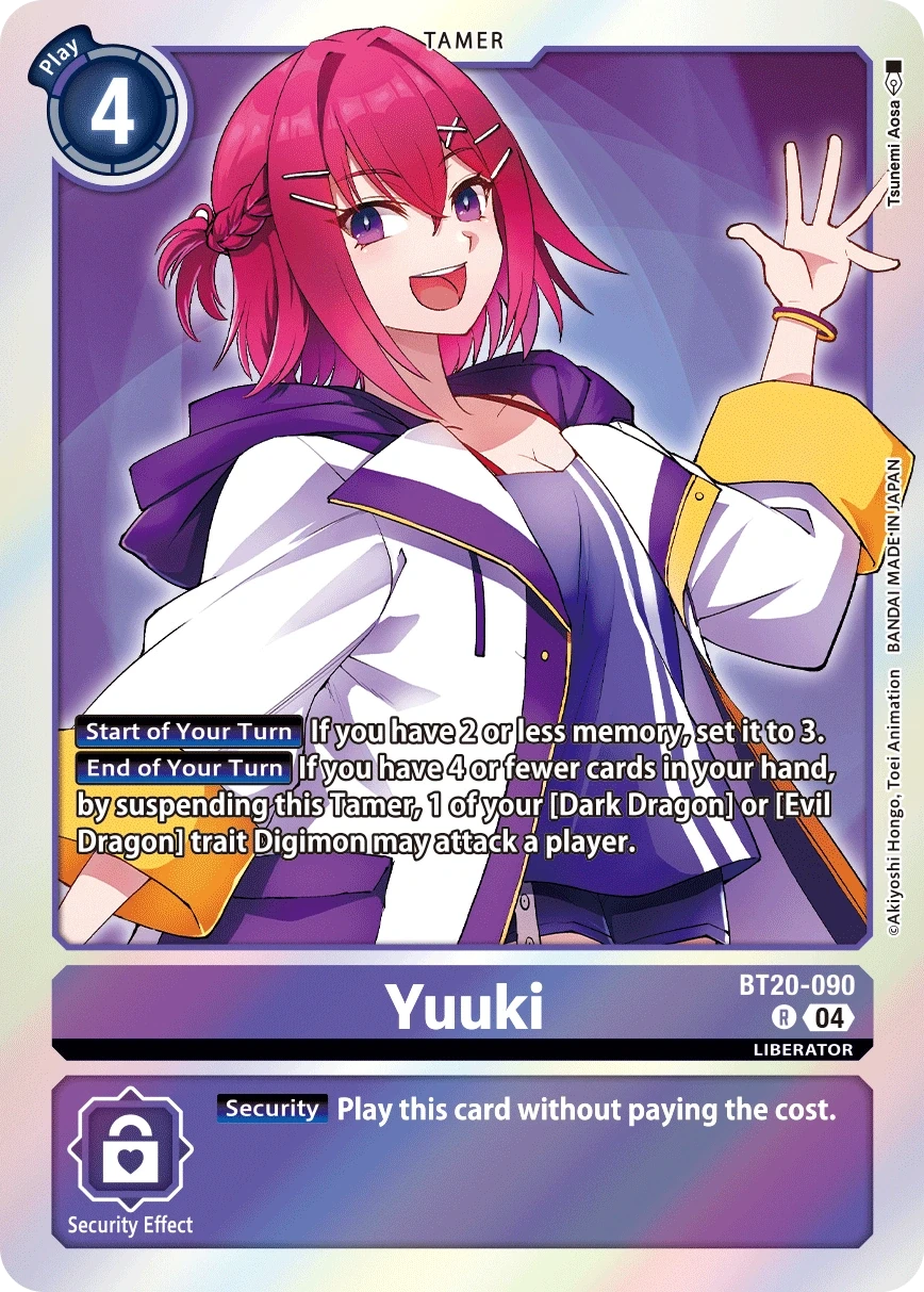 Yuuki &mdash; Digimon Card Game card