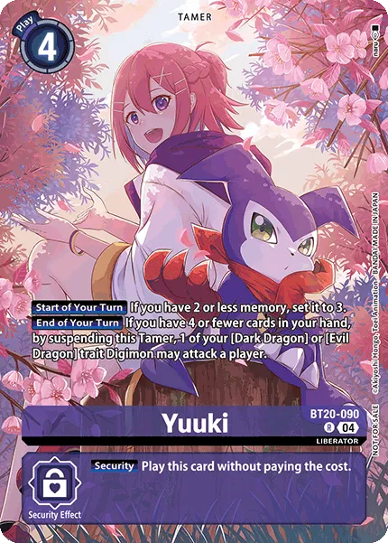 Yuuki &mdash; Digimon Card Game card