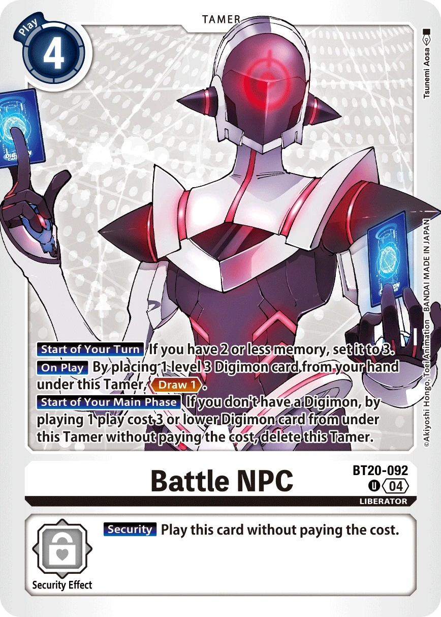 Battle NPC &mdash; Digimon Card Game card