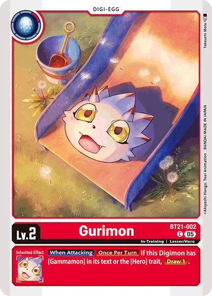 Gurimon &mdash; Digimon Card Game card