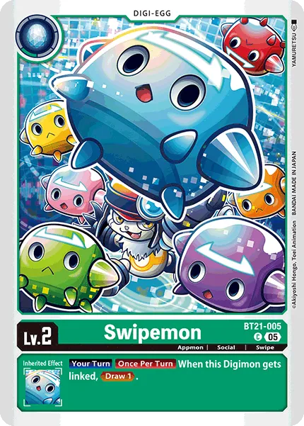 Swipemon &mdash; Digimon Card Game card