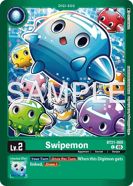 Swipemon &mdash; Digimon Card Game card