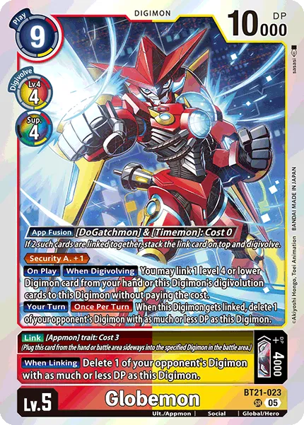 Globemon &mdash; Digimon Card Game card