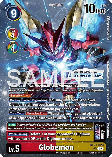 Globemon &mdash; Digimon Card Game card