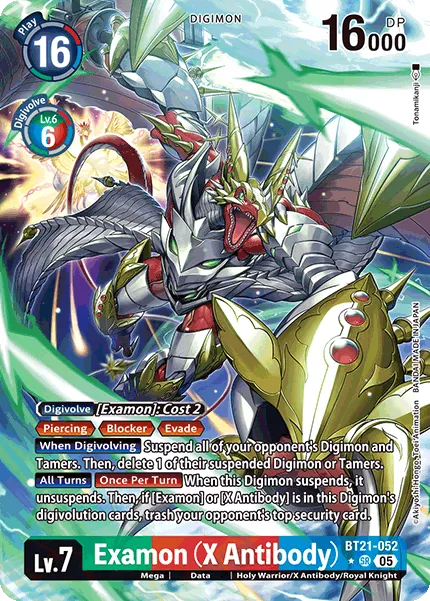 Examon (X Antibody) &mdash; Digimon Card Game card