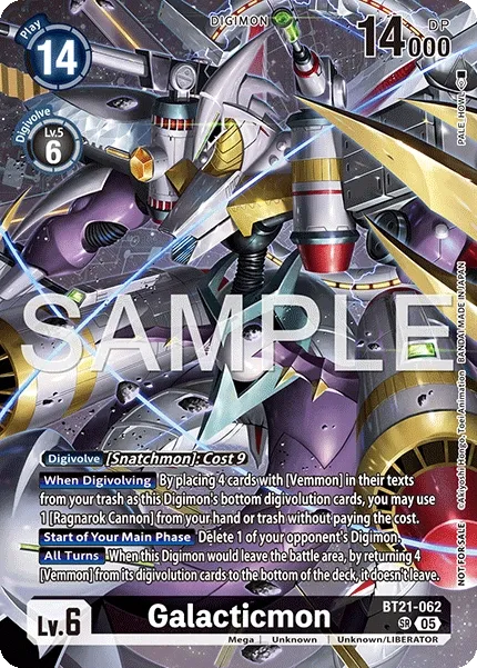 Galacticmon &mdash; Digimon Card Game card