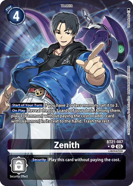 Zenith &mdash; Digimon Card Game card