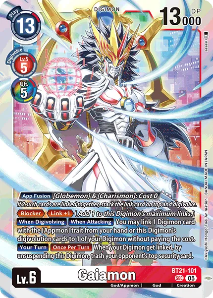 Gaiamon &mdash; Digimon Card Game card
