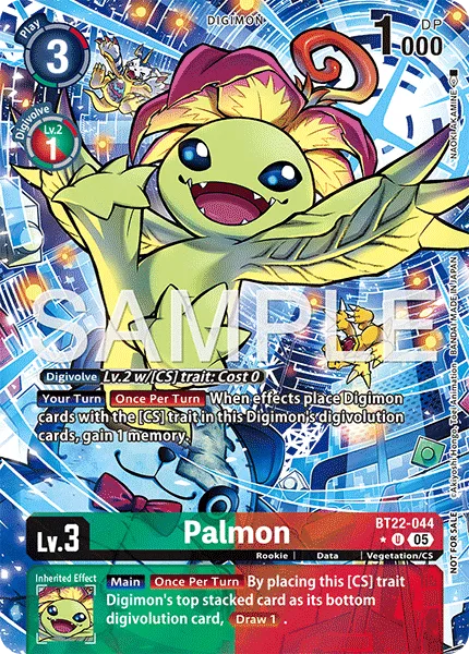 Palmon &mdash; Digimon Card Game card