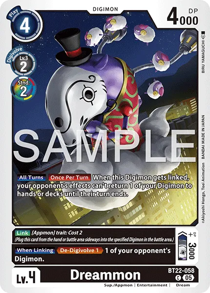Dreammon &mdash; Digimon Card Game card