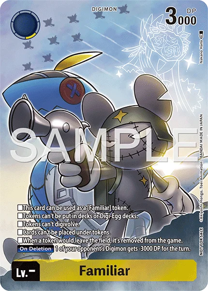 Familiar &mdash; Digimon Card Game card