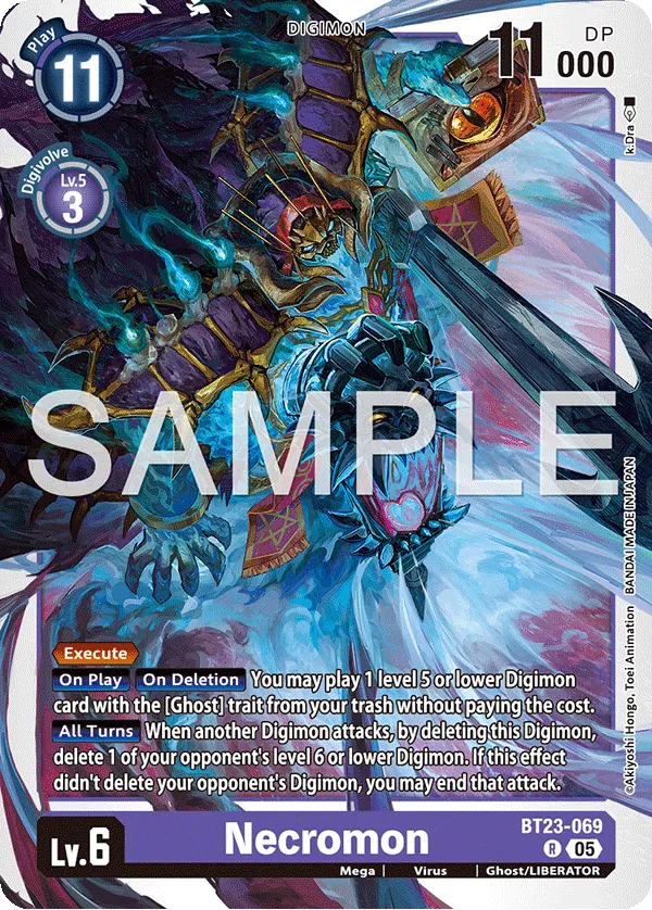Necromon &mdash; Digimon Card Game card