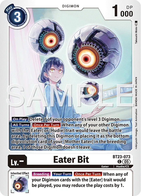 Eater Bit &mdash; Digimon Card Game card