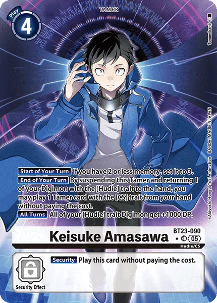 Keisuke Amasawa &mdash; Digimon Card Game card