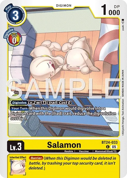 Salamon &mdash; Digimon Card Game card